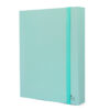 Carpeta proyecto 5 y 7 cm color pastel goma plana