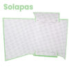 Carpeta proyecto 5 y 7 cm color pastel goma plana - Imagen 2