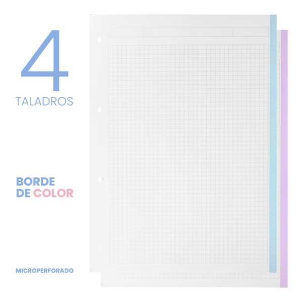 Cuaderno de más 80 hojas