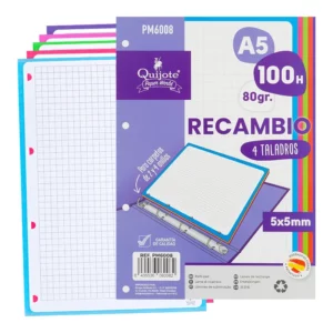 hoja de recambio
