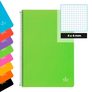 Cuaderno tapa blanda A4 4x4mm